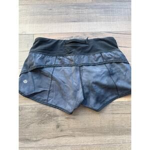 Lululemon Run Speed Short Charcoal Gray Size 4